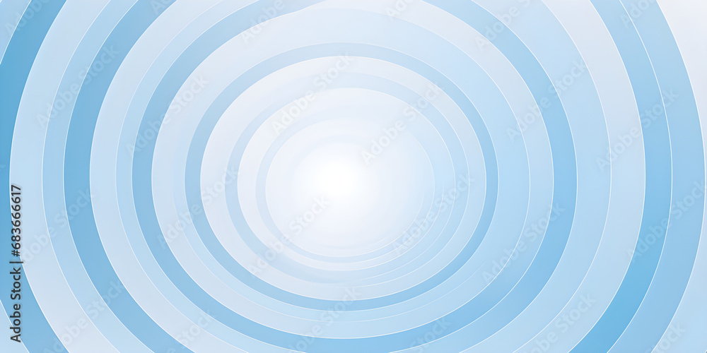 Abstract concentric circles white and blue background, geometric pattern of rings - Architectural, financial, corporate and business brochure template Abstract concentric circles white and blue background, geometric pattern of rings - Architectural, financial, corporate and business brochure template