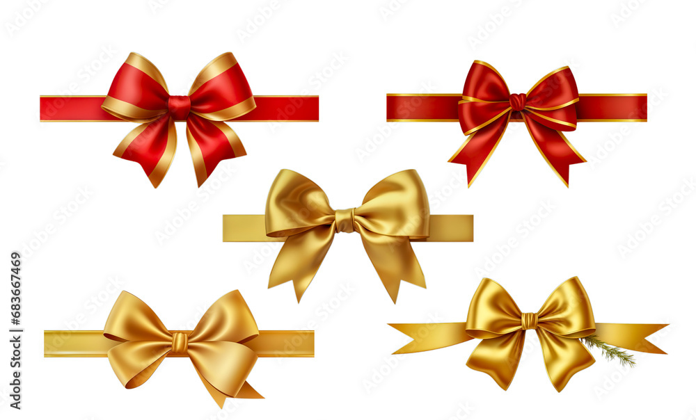 set of ribbon set of ribbon