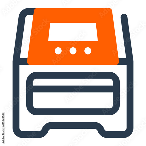 PCR Machine Process Icon