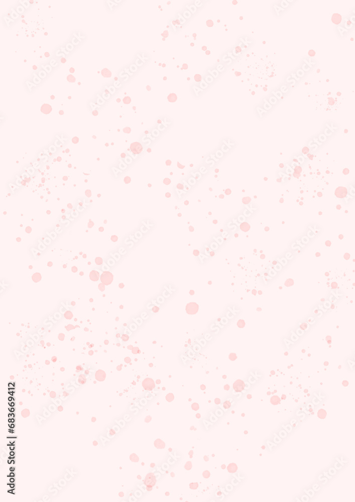 ピンク色の水彩テクスチャ