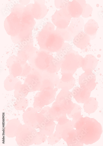 ピンクの水彩テクスチャ