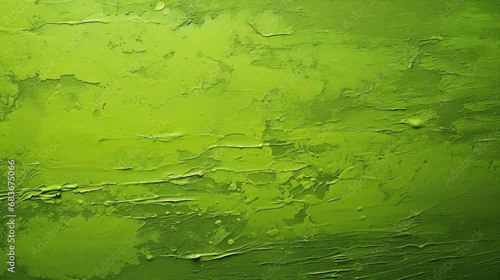 Green paint divider background surface