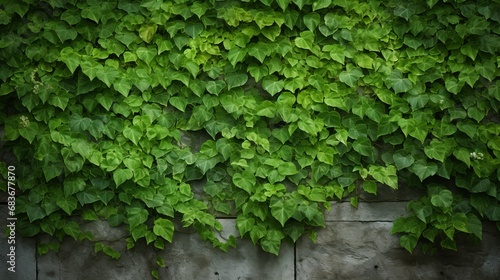 Plain smooth green wall surface