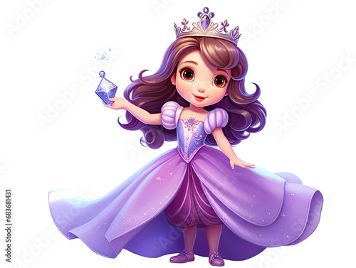 little princess birthday artwork decoration