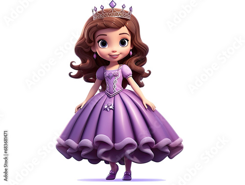little princess birthday artwork decoration