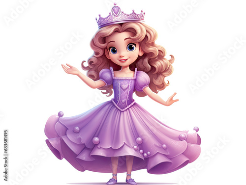 little princess birthday artwork decoration