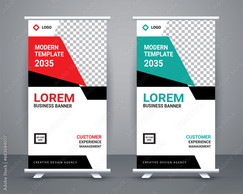 Business roll up banner design Business roll up banner design