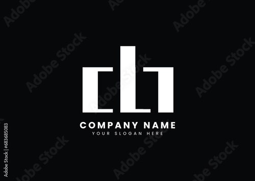 AB logo design vector 