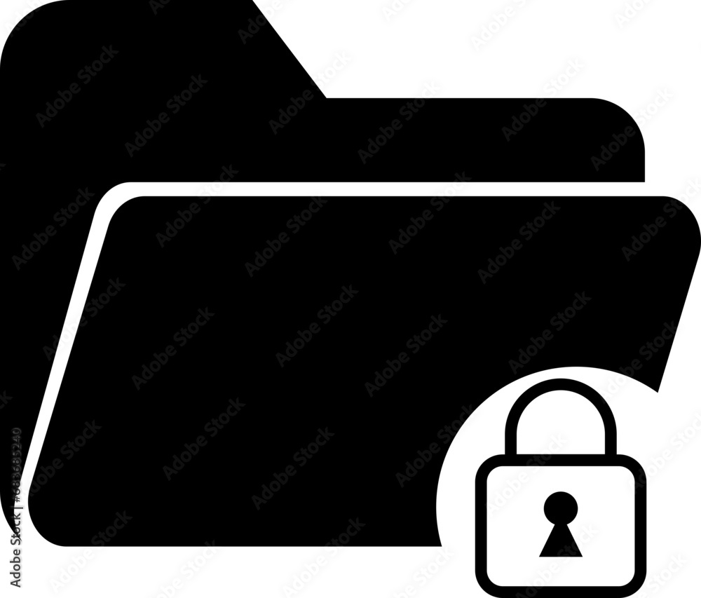 Locked Folder Icon Locked Folder Icon