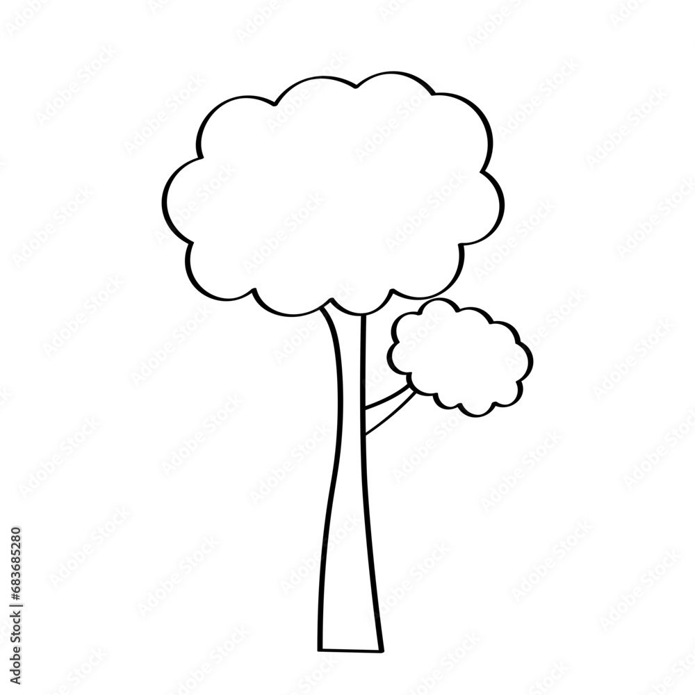 Cute Tree Doodle
