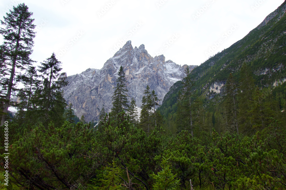 Dolomites mountains in Italy, alps, range Dolomites mountains in Italy, alps, range