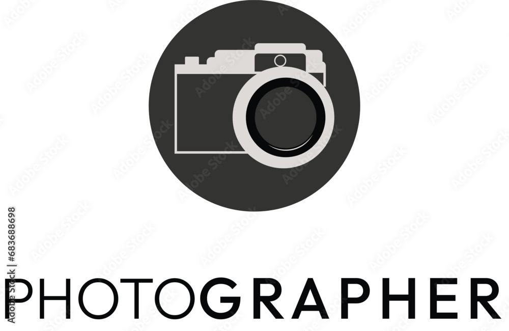 Photography Logo design vector inspiration, Camera Photography logo template vector icon illustration design,  Camera Photography logo template vector icon illustration design