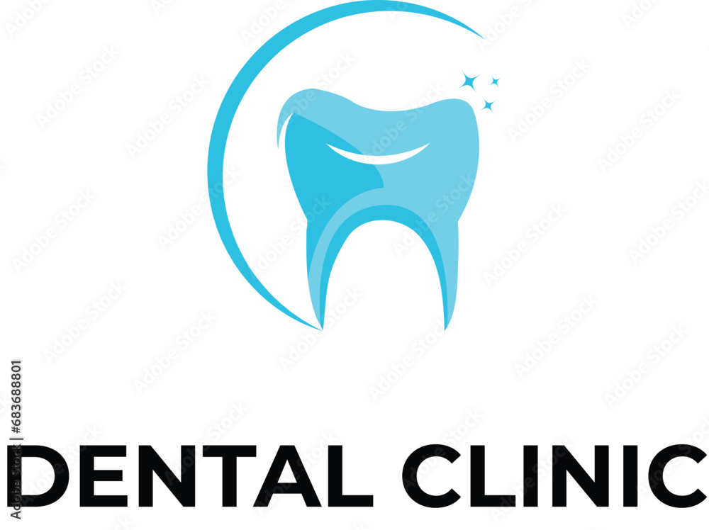 dental care logo, Creative dental clinic logo design illustration symbol icon, Dental Logo Design. Dentist Logo dental care logo, Creative dental clinic logo design illustration symbol icon, Dental Logo Design. Dentist Logo