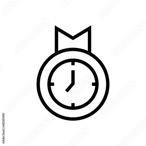 prime time icon. outline icon