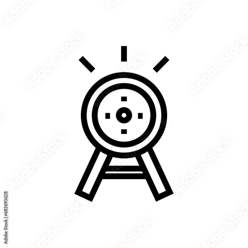 webcam icon. outline icon