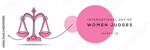 International Day of Women Judges, held on 10 March.