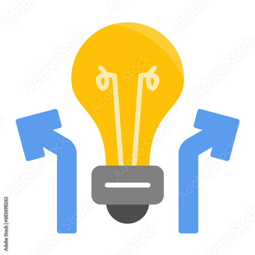 Improvisation Flat Multicolor Icon
