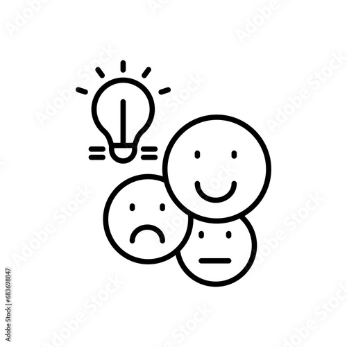 Good Mood icon. outline icon