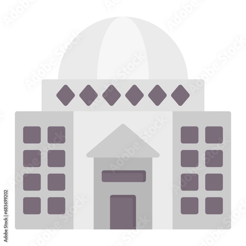 Congress Flat Multicolor Icon