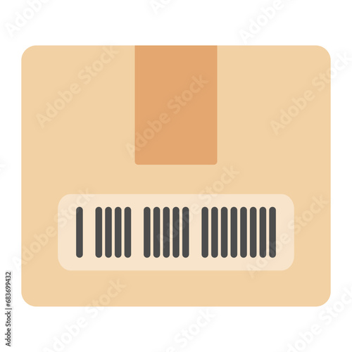 Barcode Flat Multicolor Icon