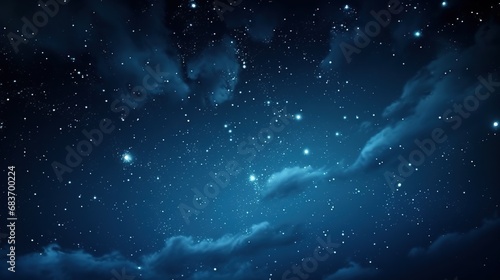 A constellation in the night sky with AI