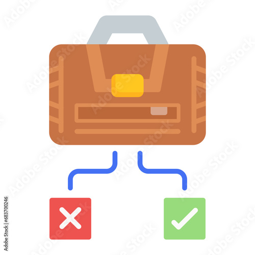 Career Choice Flat Multicolor Icon