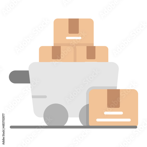 Bulk Purchase Flat Multicolor Icon