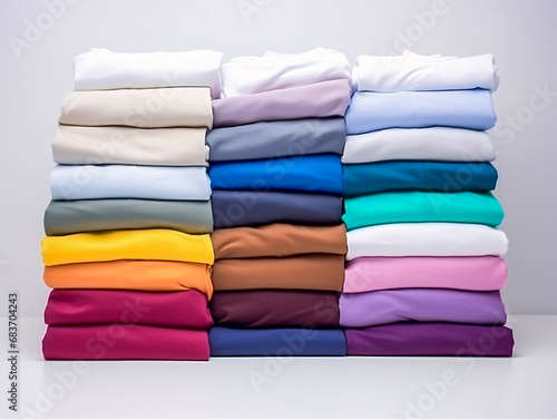 いろいろなカラーのTシャツ