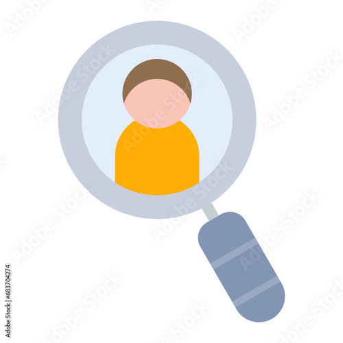 Prospect Flat Multicolor Icon