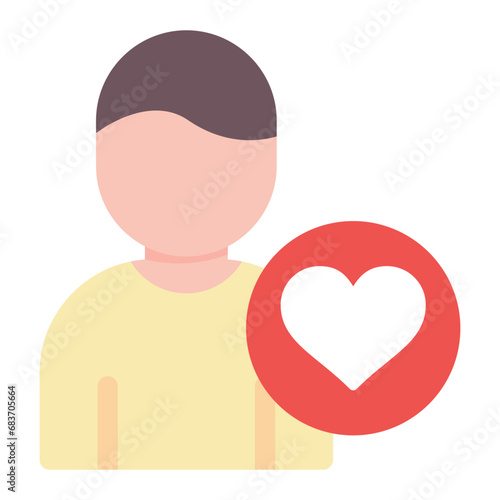 Desire Flat Multicolor Icon