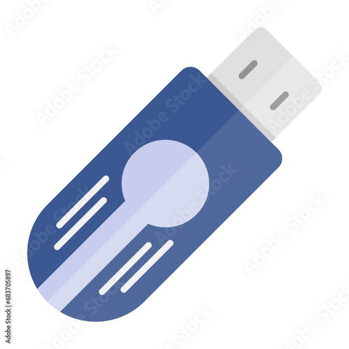 Driving Data Flat Multicolor Icon