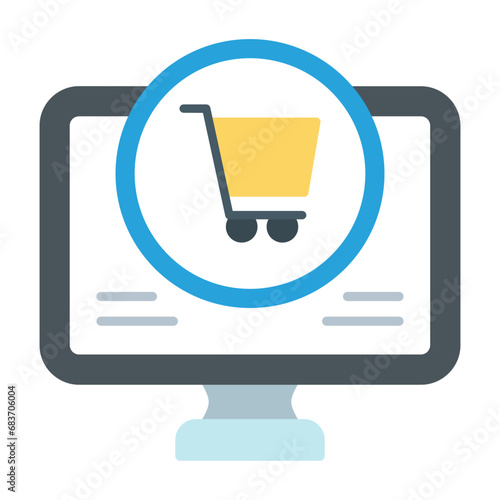 Commerce Flat Multicolor Icon
