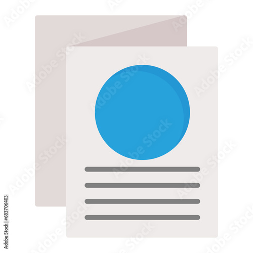 Free Sample Flat Multicolor Icon