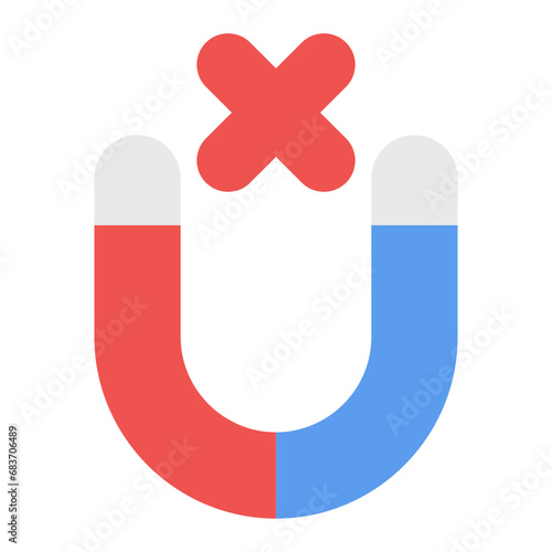 Attrition Flat Multicolor Icon