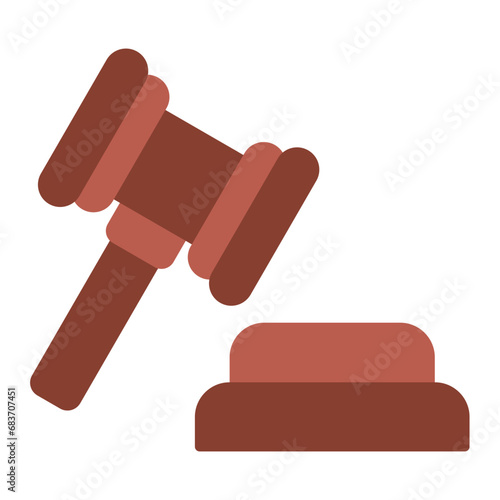Lawful Basis Flat Multicolor Icon