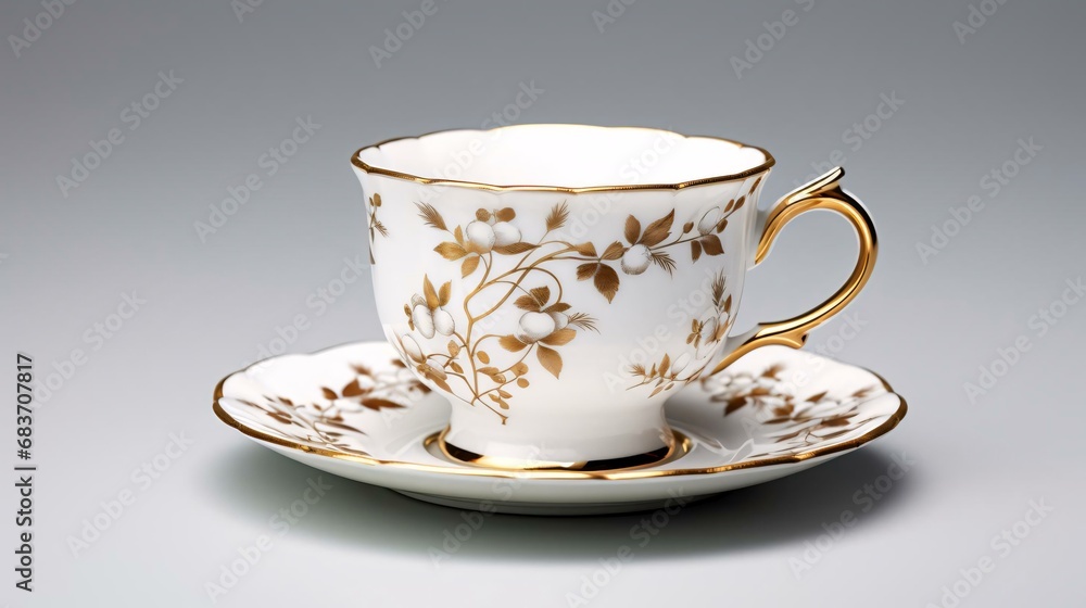 Fototapeta premium a teacup and saucer