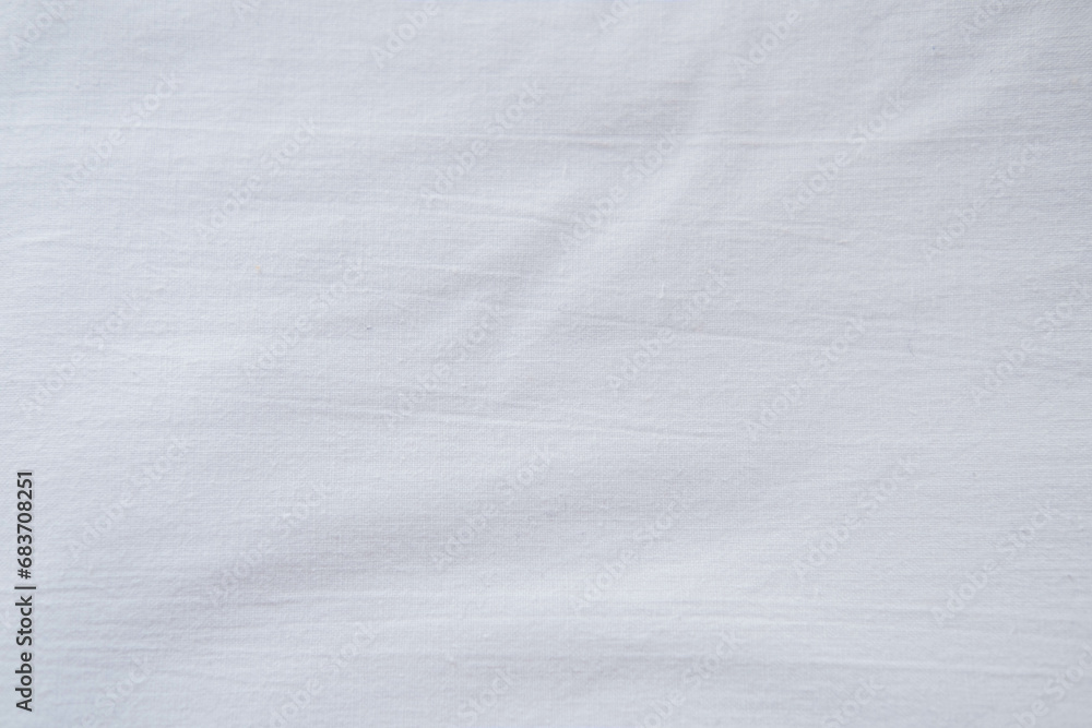 Natural white canvas linen texture background