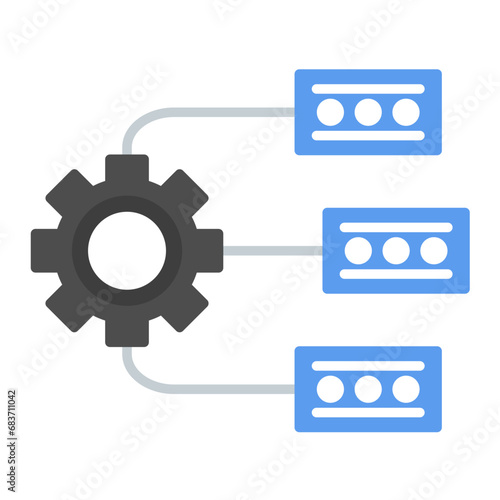 Planning Flat Multicolor Icon