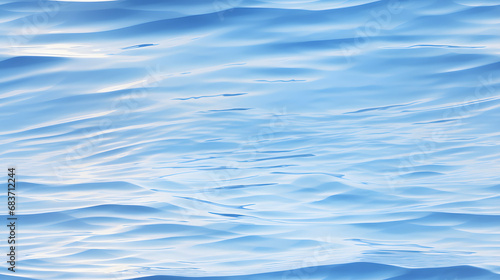 Seamless gentle water ripples on a lake surface under soft light