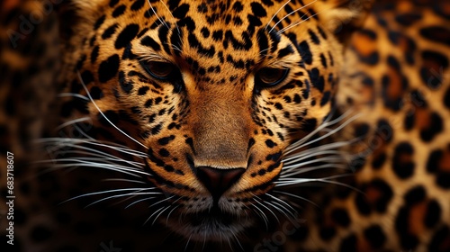 Leopard Jaguar Print Seamless Pattern Textured, Background Image, Desktop Wallpaper Backgrounds, HD © ACE STEEL D