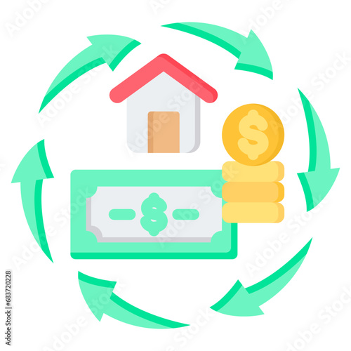 Sustainability Flat Icon