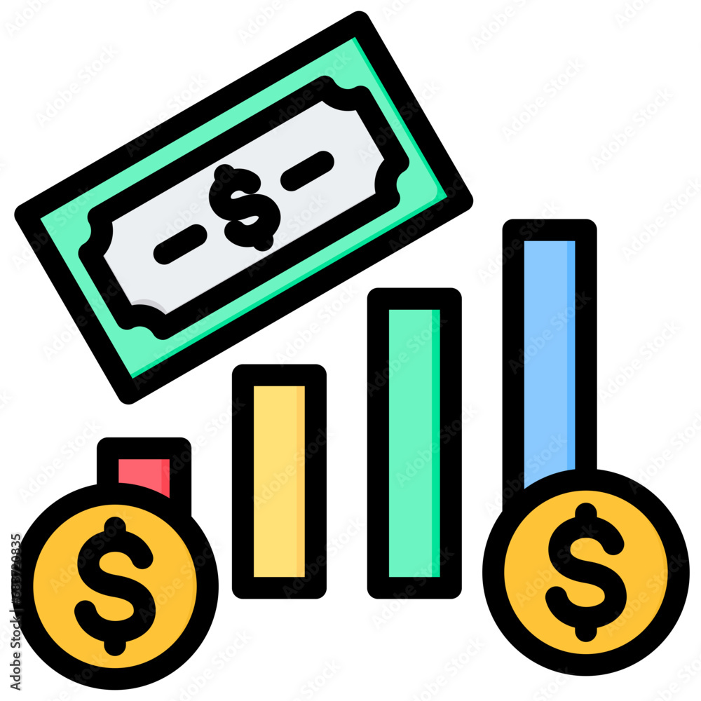 Developing Outline Color Icon