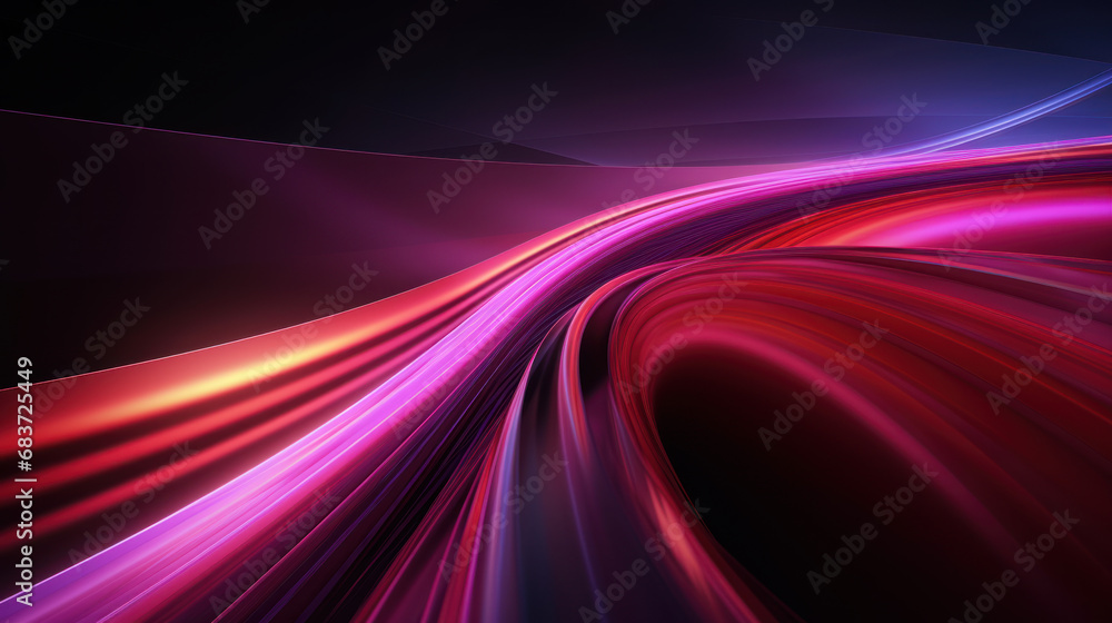 Vibrant Highway Lights and Abstract Patterns Vibrant Highway Lights and Abstract Patterns