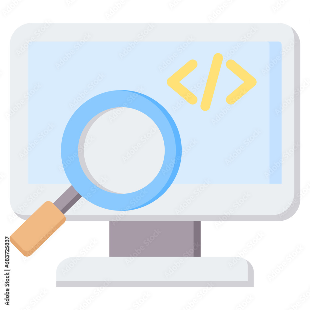 Programming Language Flat Icon Programming Language Flat Icon