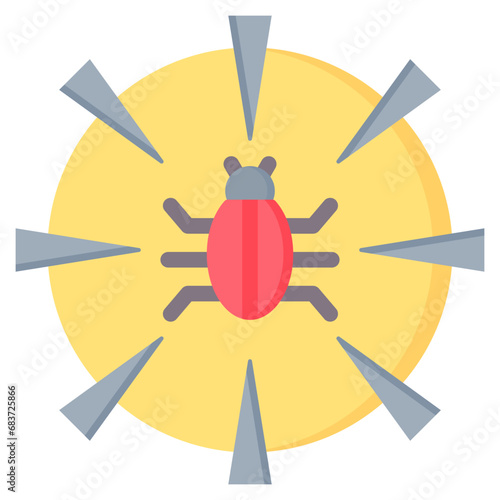 Debugging Flat Icon