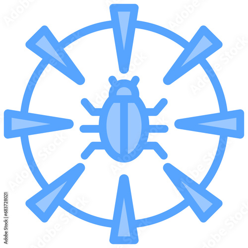 Debugging Blue Icon