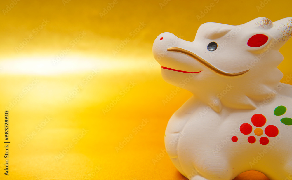 辰年の年賀状素材