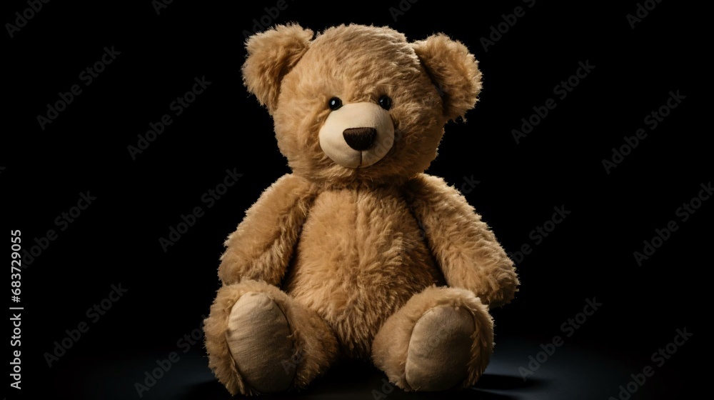 Obraz premium a stuffed bear on a table