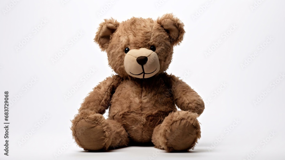 a brown teddy bear