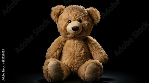 a stuffed bear on a table © KWY